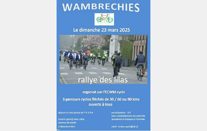 Wambrechies - Rallye des lilas