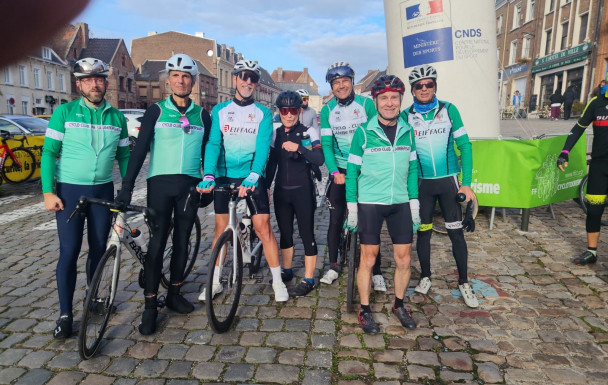 Brevet la chapelle d Armentières et sortie